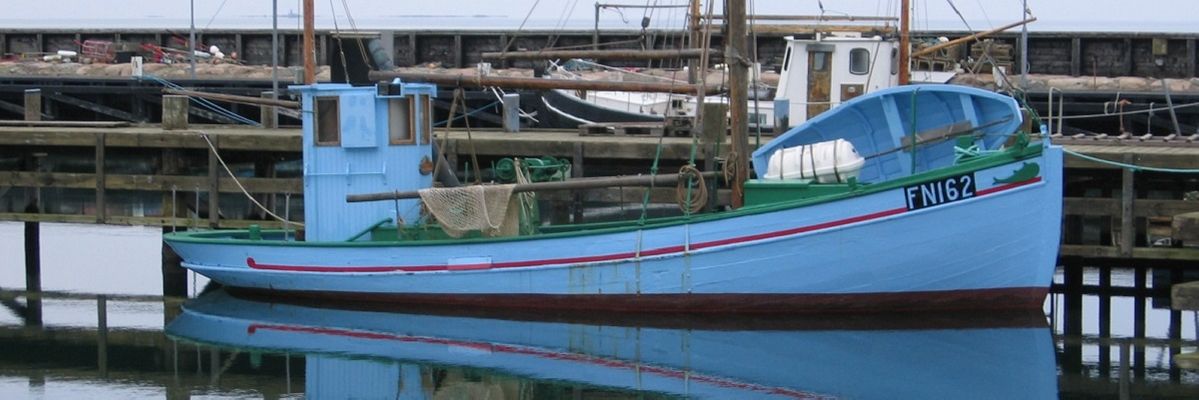 Der Fischkutter FN 162 Ellen ist das Museumsschiff des Læsø Museums und wird von einem Förderverein betrieben