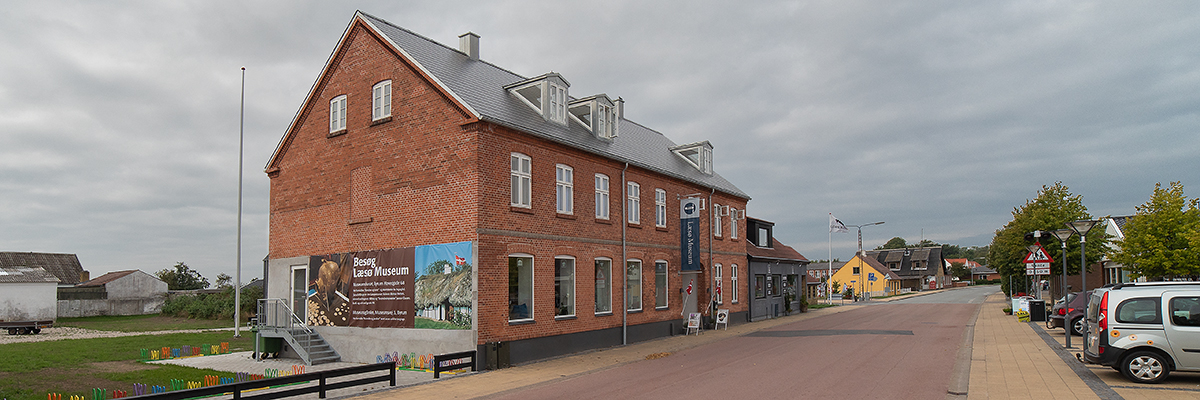 Læsø Museum af Læsø und das Museumshaus mit Einrichtungen und Shop