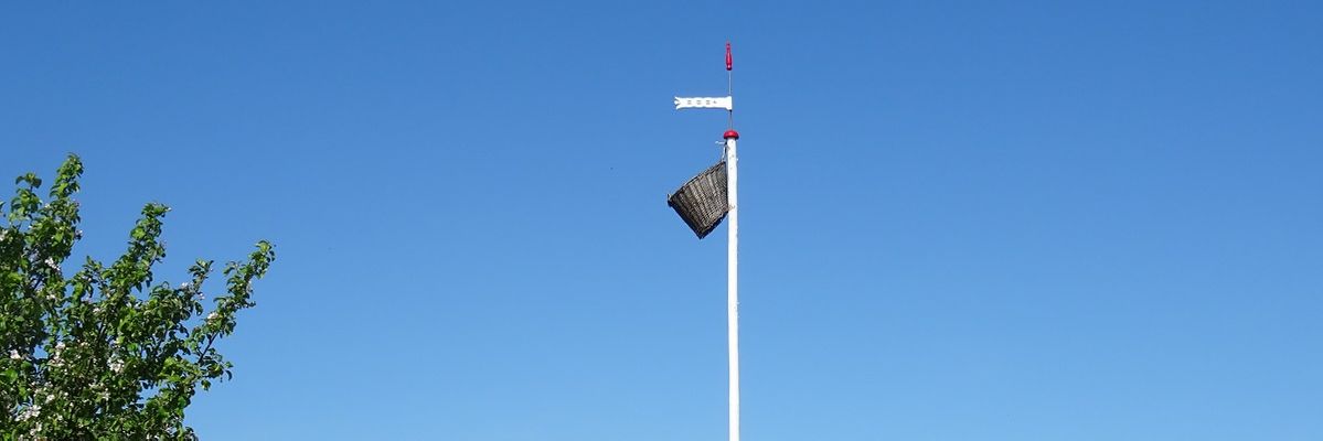 Die Flügelstange des Læsø Museums hat eine besondere Geschichte und ist Teil des Logos des Museums